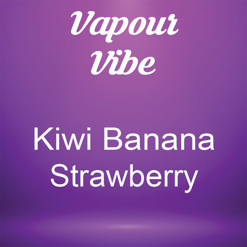 Vapour Vibe - Kiwi Banana Strawberry - 60ml