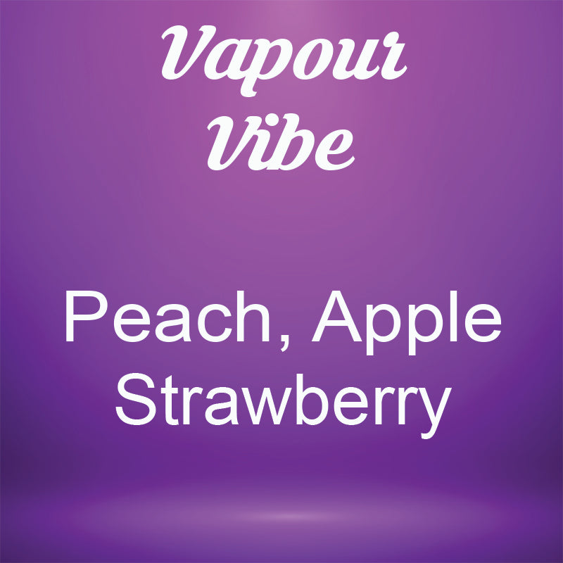 Vapour Vibe - Peach Apple Strawberry - 120ml