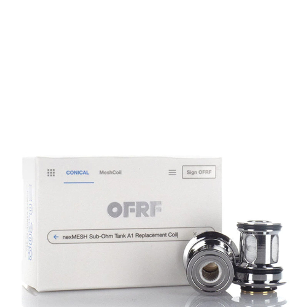 **SALE PACK [103] ** OFRF nexMESH Sub Ohm Tank + Extra 20 Coils (10 x 2 packs)
