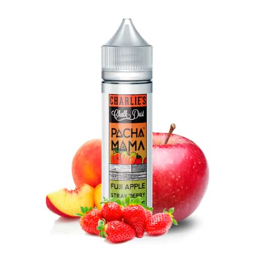 CHARLIE’S CHALK DUST – PACHAMAMA – FUJI APPLE STRAWBERRY NECTARINE  – 60ML