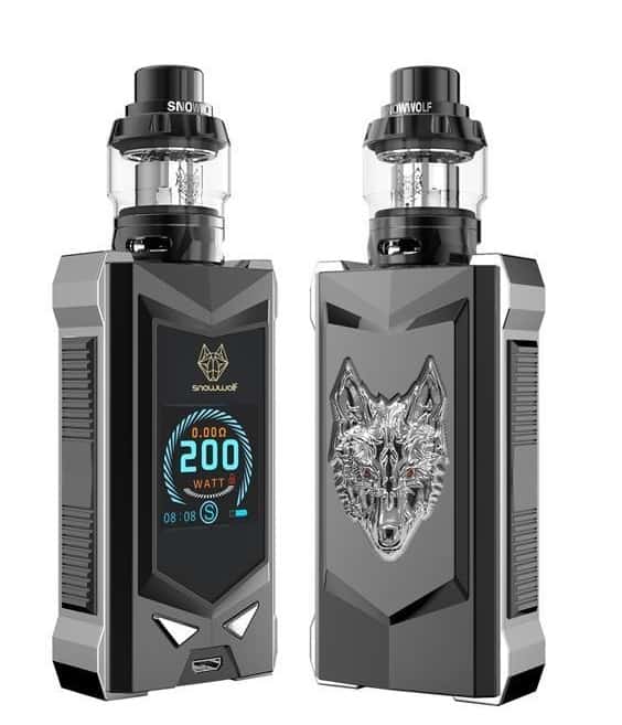 Sigelei Snowwolf Mfeng 200W Mod Kit with Wolf Tank Atomizer 6ml