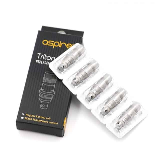 Aspire - Triton Mini Replacement Atomizer Head - "1.2Ω" & "1.5Ω" - 5pcs