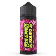Strapped Sourz - Strawberry and Raspberry - 100ml