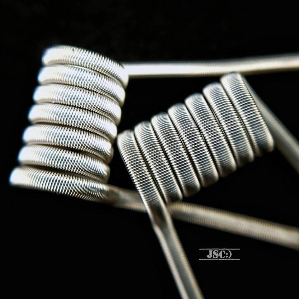 Jammos Smilin Coils - 3mm Series Clapton Coils - 0.55ohm