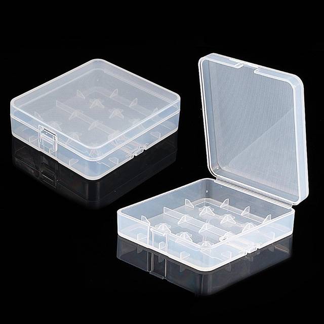 Plastic Storage Case for 18650/26650 Battery
