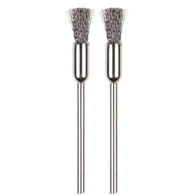 2Pcs Steel Vapor Brush SS Cleaning Coil Brush Vape Tools Fit for RDA/RTA 5cm